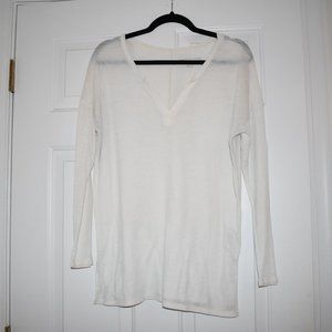 AEO Light Waffle-Pattern Long-Sleeve | Size M
